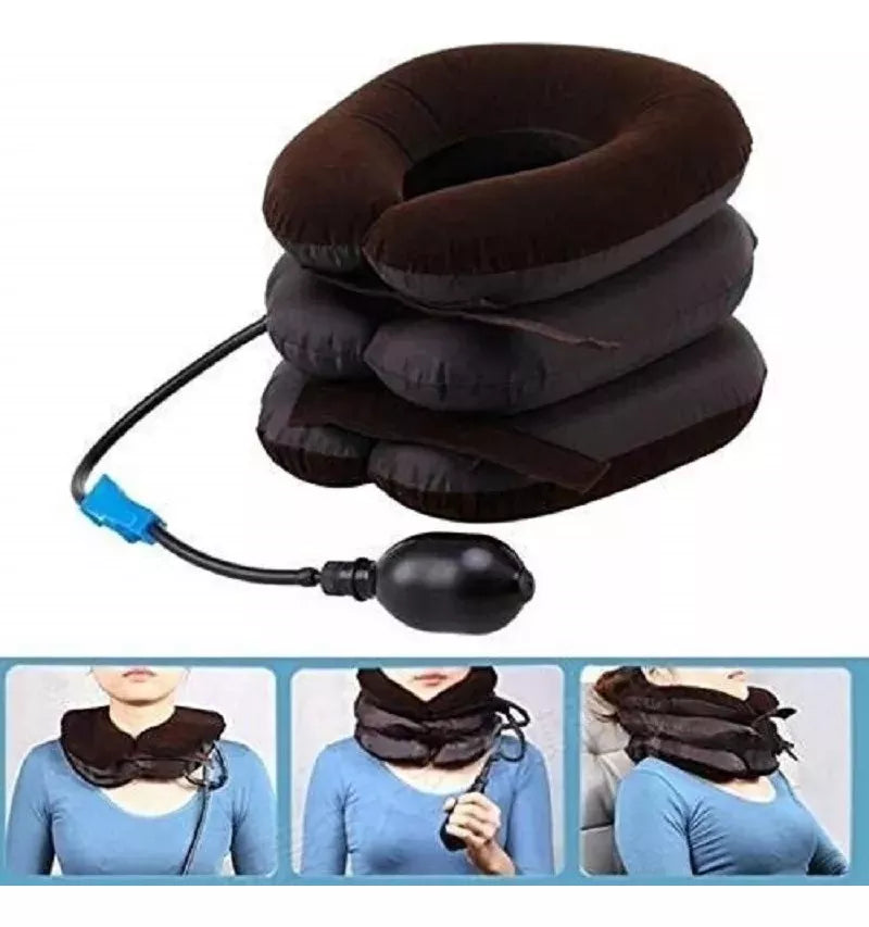 SoftAir NeckBuddy. Cojin Cervical Cuello Inflable Almohada