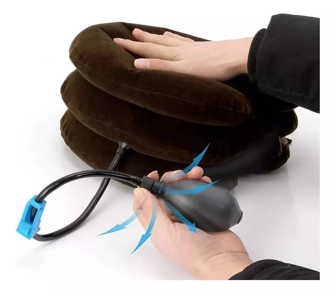 SoftAir NeckBuddy. Cojin Cervical Cuello Inflable Almohada