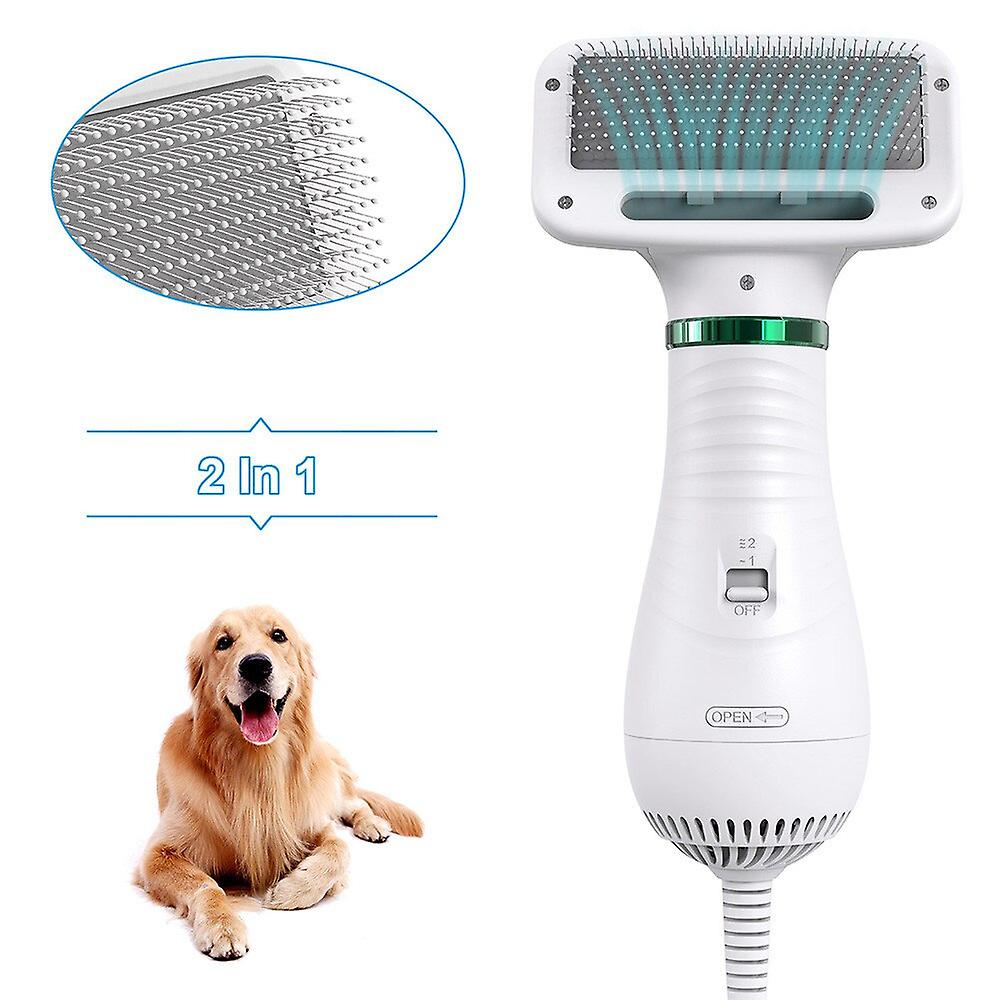 Glowy PetBrush. CEPILLO Y SECADOR DE MASCOTAS 2 EN 1