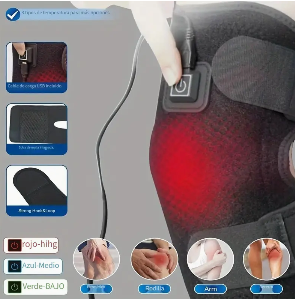 ThermaKnee 360. Rodillera térmica- terapia de calor