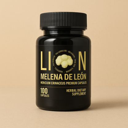 AlphaMente 100. Melena León Cuida Mente Cuerpo 100 Caps